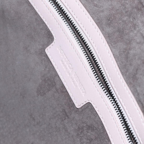 BOTTEGA VENETA INTRECCIATO Hobo Shoulder Bag Leather Pink Auth yk14854AM