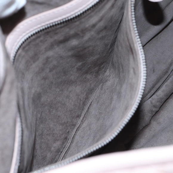 BOTTEGA VENETA INTRECCIATO Hobo Shoulder Bag Leather Pink Auth yk14854AM