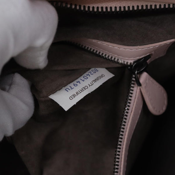 BOTTEGA VENETA INTRECCIATO Hobo Shoulder Bag Leather Pink Auth yk14854AM