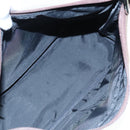 BURBERRY Nova Check Blue Label Shoulder Bag Nylon Beige Silver Auth yk14865-16