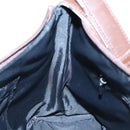 BURBERRY Nova Check Blue Label Shoulder Bag Nylon Beige Silver Auth yk14865-18