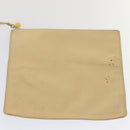 CHANEL COCO Mark Chain Tote Bag Straw Leather Beige Gold CC Auth yk14915-19