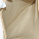 CHANEL COCO Mark Chain Tote Bag Straw Leather Beige Gold CC Auth yk14915-23