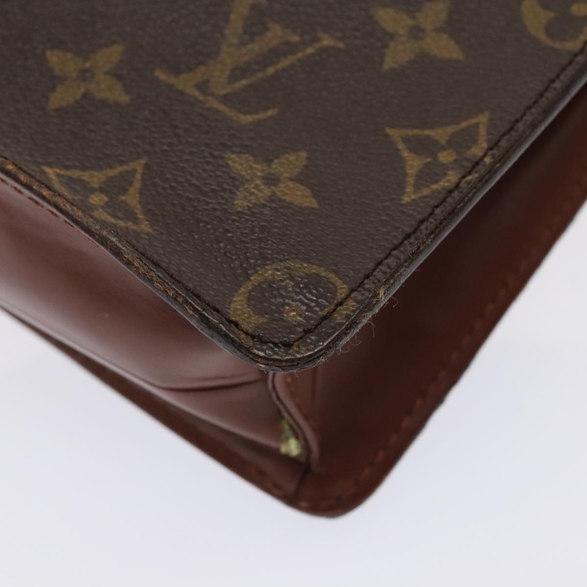 LOUIS VUITTON Monogram Pochette Homme Clutch Bag M51795 LV Auth yk14917