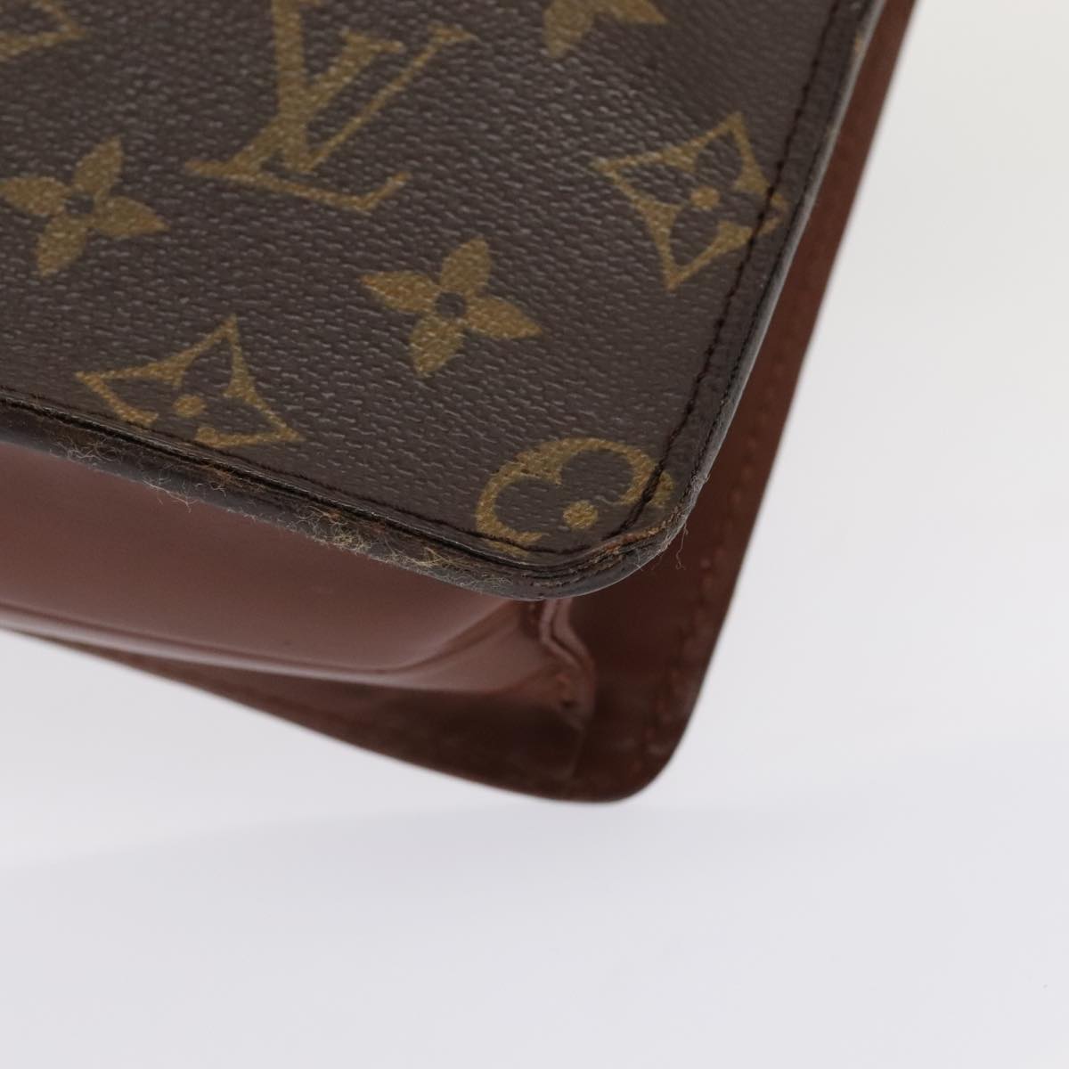 LOUIS VUITTON Monogram Pochette Homme Clutch Bag M51795 LV Auth yk14917