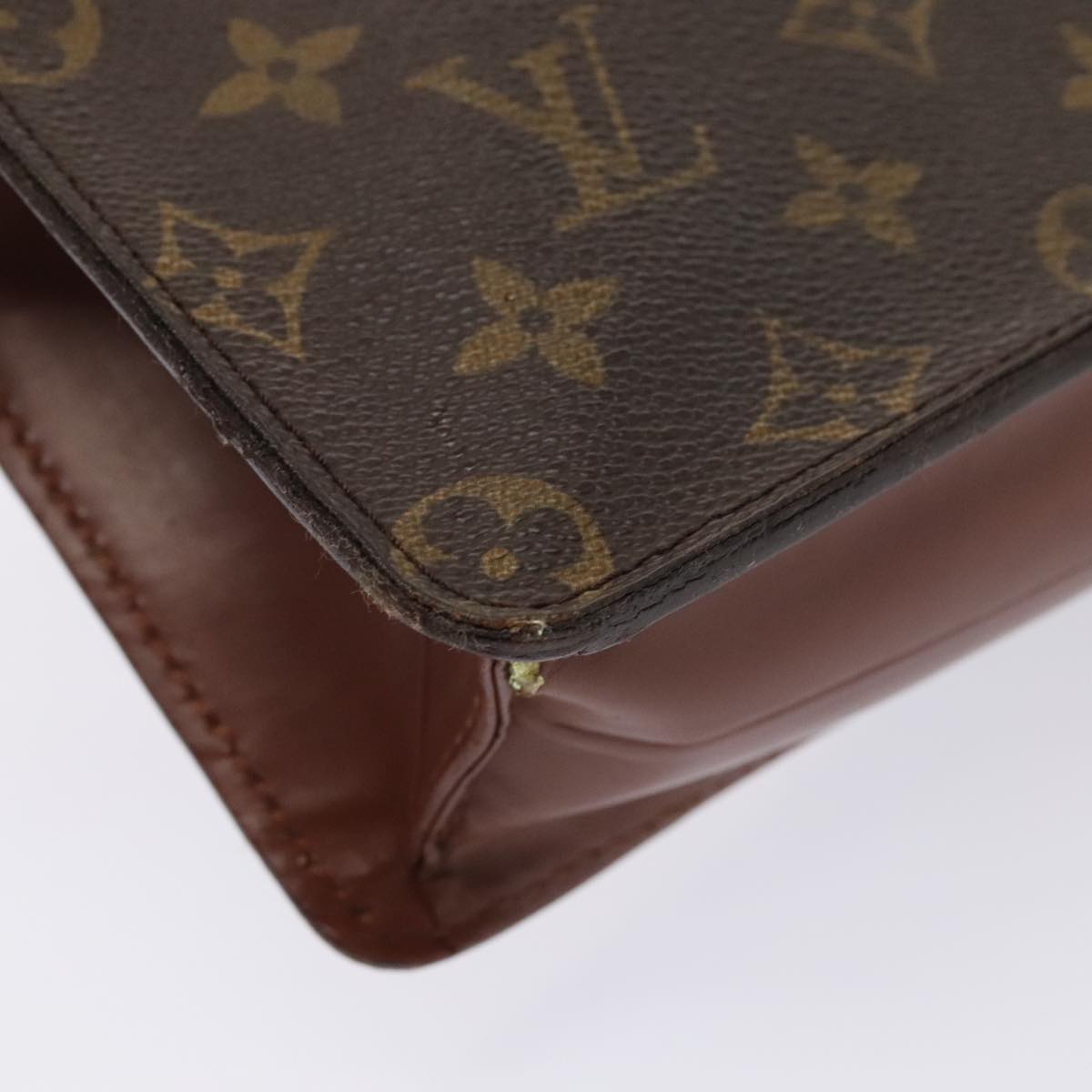 LOUIS VUITTON Monogram Pochette Homme Clutch Bag M51795 LV Auth yk14917