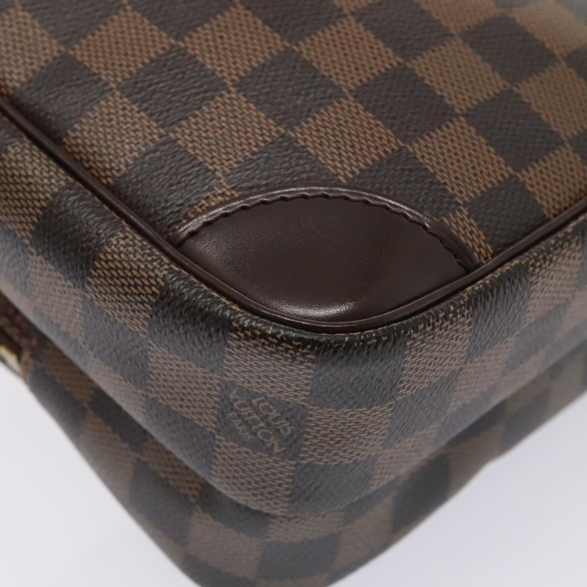 LOUIS VUITTON Damier Ebene Amazon Shoulder Bag SPO N48074 LV Auth yk14928