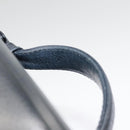 CHANEL COCO Mark vanity Pouch Calf Skin Black Gold CC Auth yk14976-8