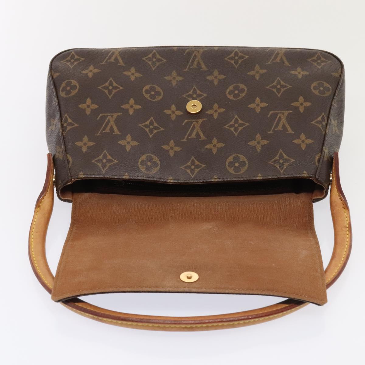 LOUIS VUITTON Monogram Mini Looping Shoulder Bag M51147 LV Auth yk15000