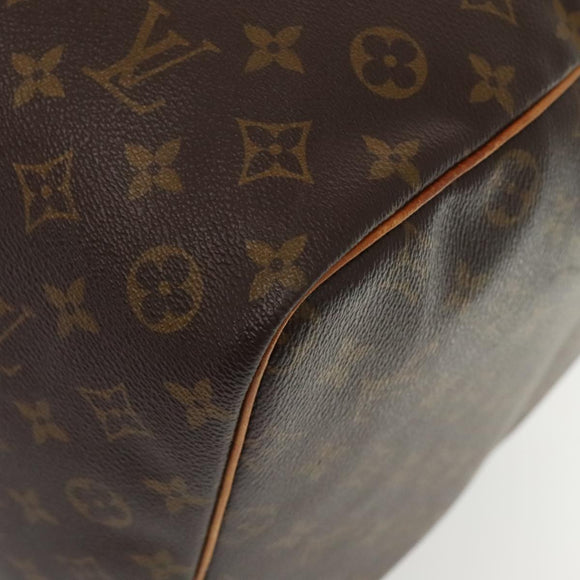 LOUIS VUITTON Monogram Keepall 60 Boston Bag M41422 LV Auth yk15050