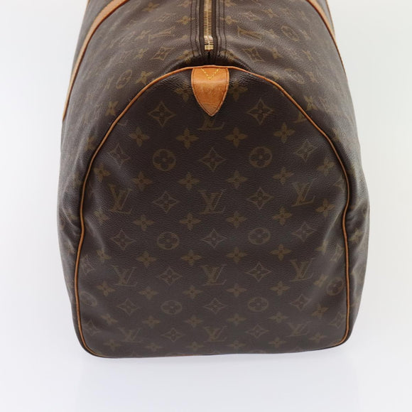 LOUIS VUITTON Monogram Keepall 60 Boston Bag M41422 LV Auth yk15050