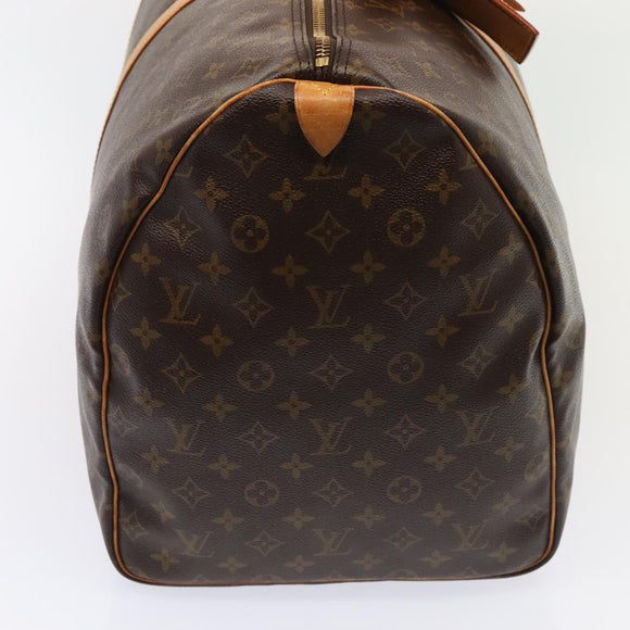 LOUIS VUITTON Monogram Keepall 60 Boston Bag M41422 LV Auth yk15050