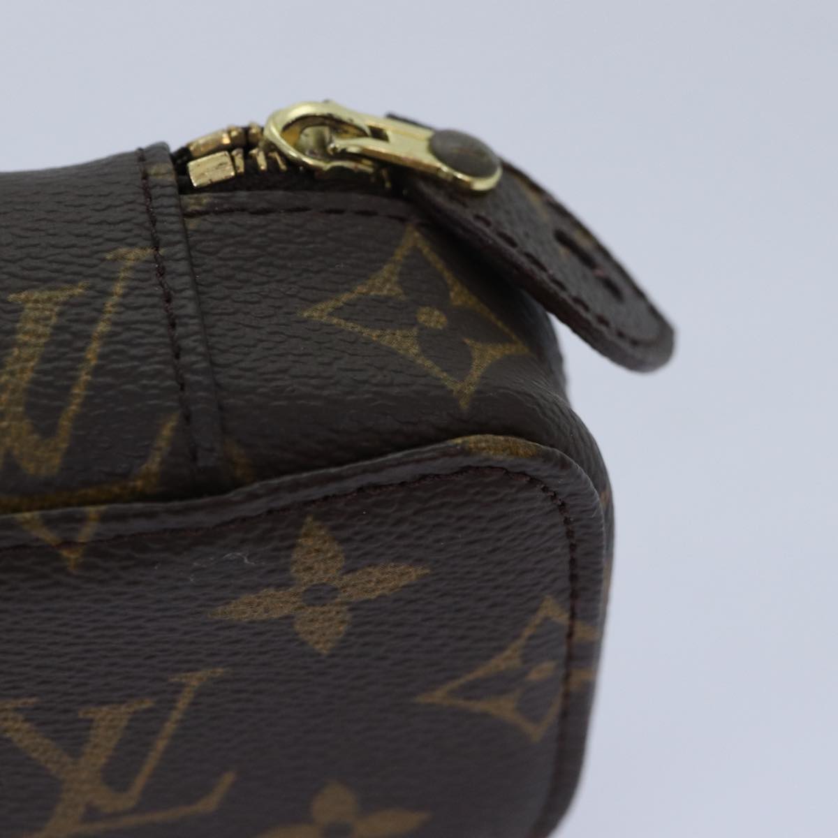 LOUIS VUITTON Monogram Poche Monte Carlo Jewelry Box M47352 LV Auth yk15051