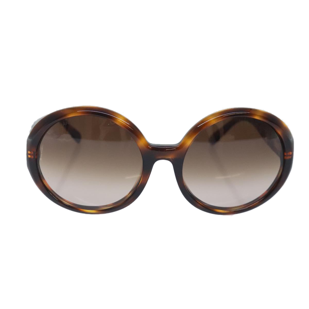 Christian Dior Sunglasses Plastic Brown Gold Auth yk15068