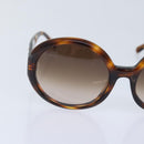 Christian Dior Sunglasses Plastic Brown Gold Auth yk15068-3