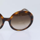 Christian Dior Sunglasses Plastic Brown Gold Auth yk15068-4