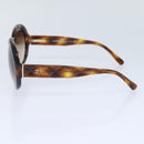 Christian Dior Sunglasses Plastic Brown Gold Auth yk15068-5