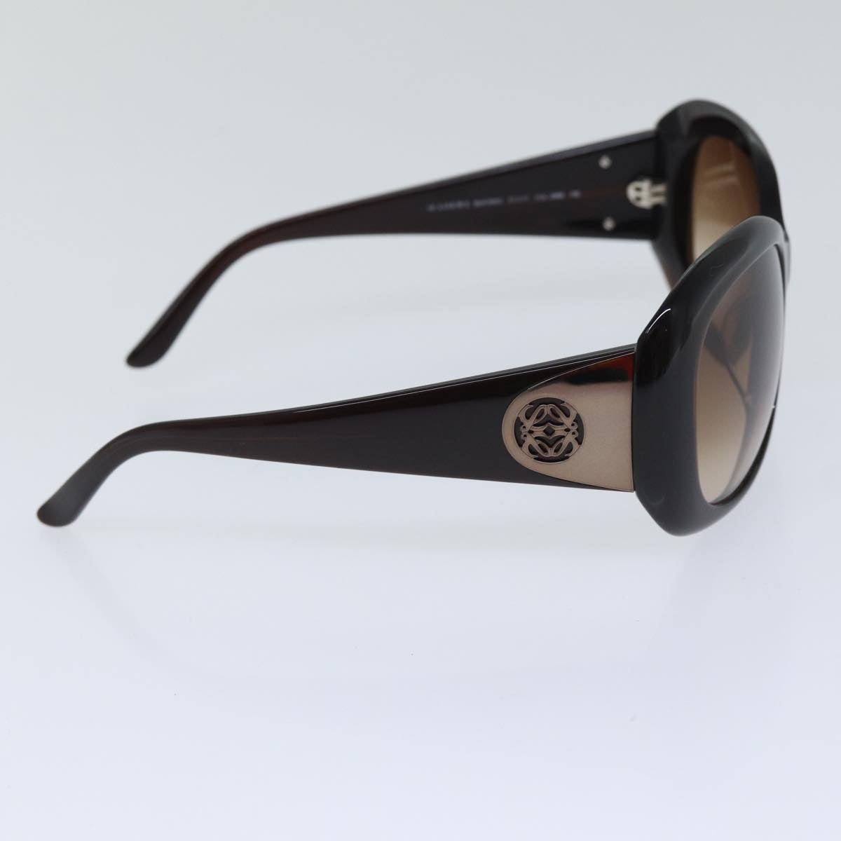 LOEWE Sunglasses plastic Brown Auth yk15084