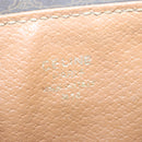 CELINE Macadam Canvas Waist bag PVC Leather Brown Gold Auth yk15121-12