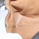 CELINE Macadam Canvas Waist bag PVC Leather Brown Gold Auth yk15121-20