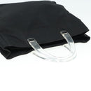 PRADA Hand Bag Nylon Black Auth yk15127-6