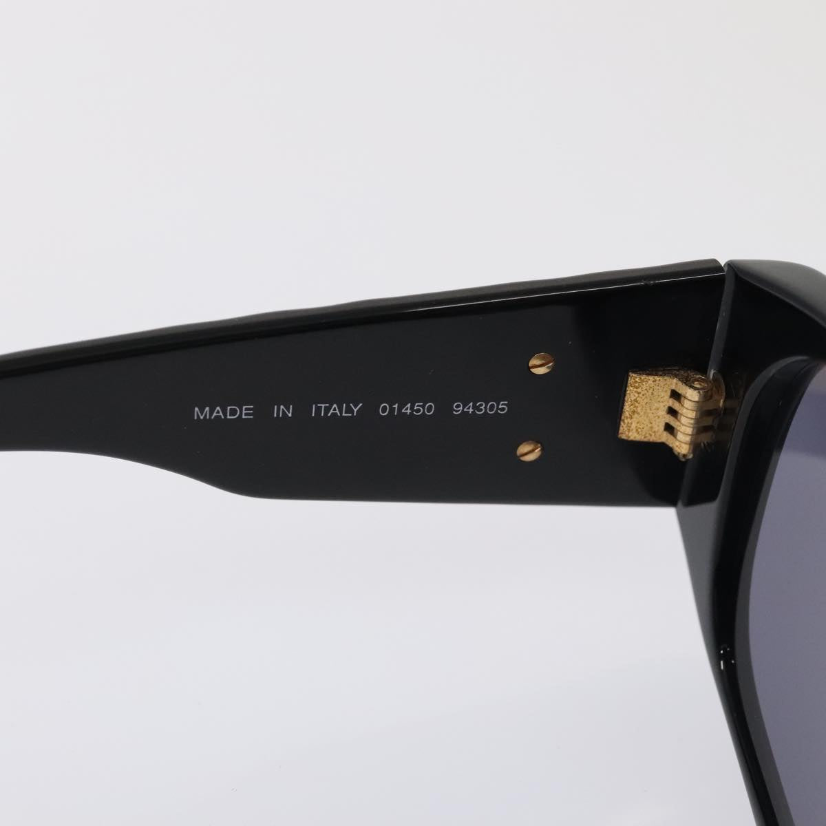 CHANEL Sunglasses plastic Black CC Auth yk15137