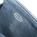 CHANEL Bicolore Chain Waist bag Leather Black Gold CC Auth yk15152-23