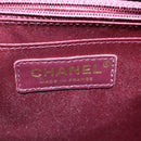 CHANEL Matelasse  COCO Mark Chain Bag Lamb Skin Black Gold CC Auth yk15214AV-20