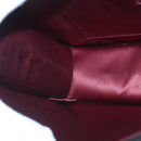 CHANEL Matelasse  COCO Mark Chain Bag Lamb Skin Black Gold CC Auth yk15214AV-22