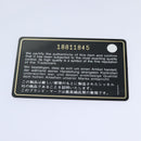 CHANEL Matelasse  COCO Mark Chain Bag Lamb Skin Black Gold CC Auth yk15214AV-11