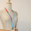 CHANEL Neck Strap Nylon Blue Silver CC Auth yk15223-11