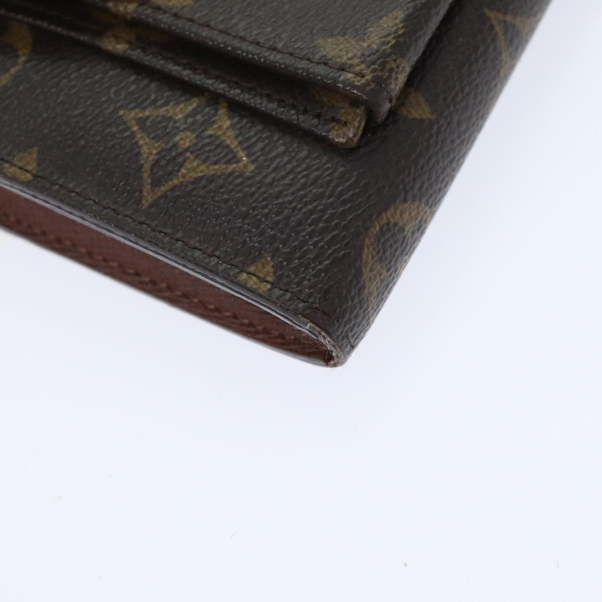 LOUIS VUITTON Monogram Portefeuille Astrid Long Wallet M61781 LV Auth yk15226