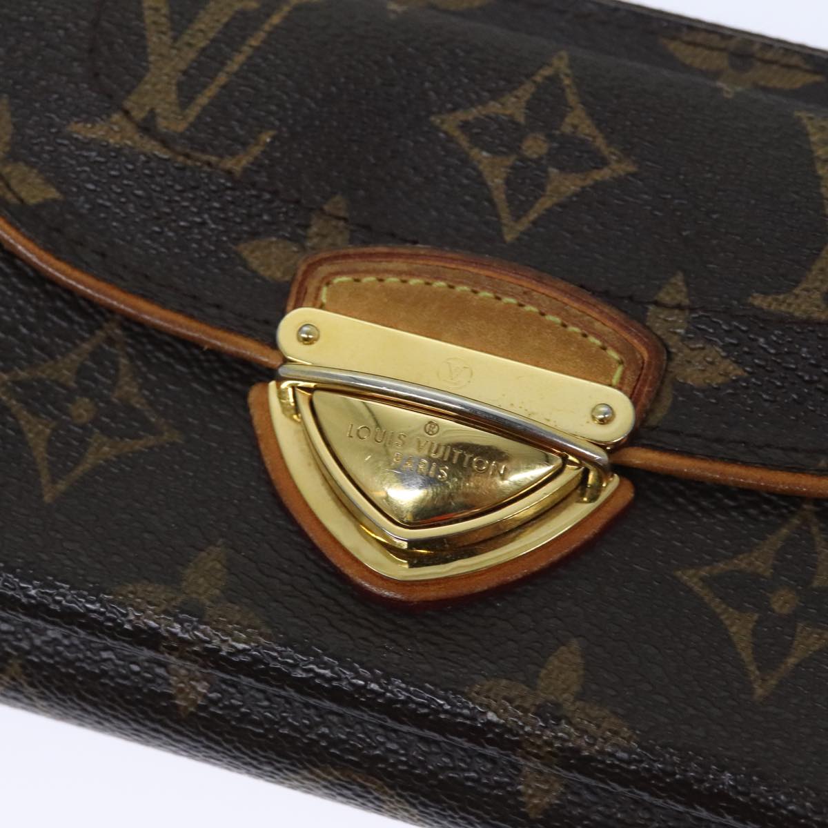 LOUIS VUITTON Monogram Portefeuille Astrid Long Wallet M61781 LV Auth yk15226