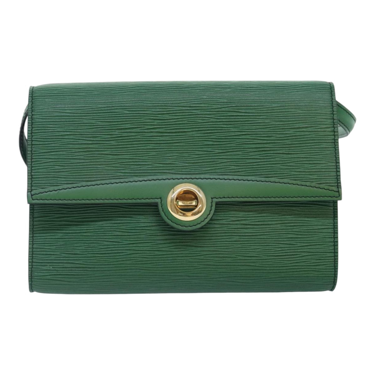 LOUIS VUITTON Epi Pochette Arche Shoulder Bag Green M52574 LV Auth yk15245