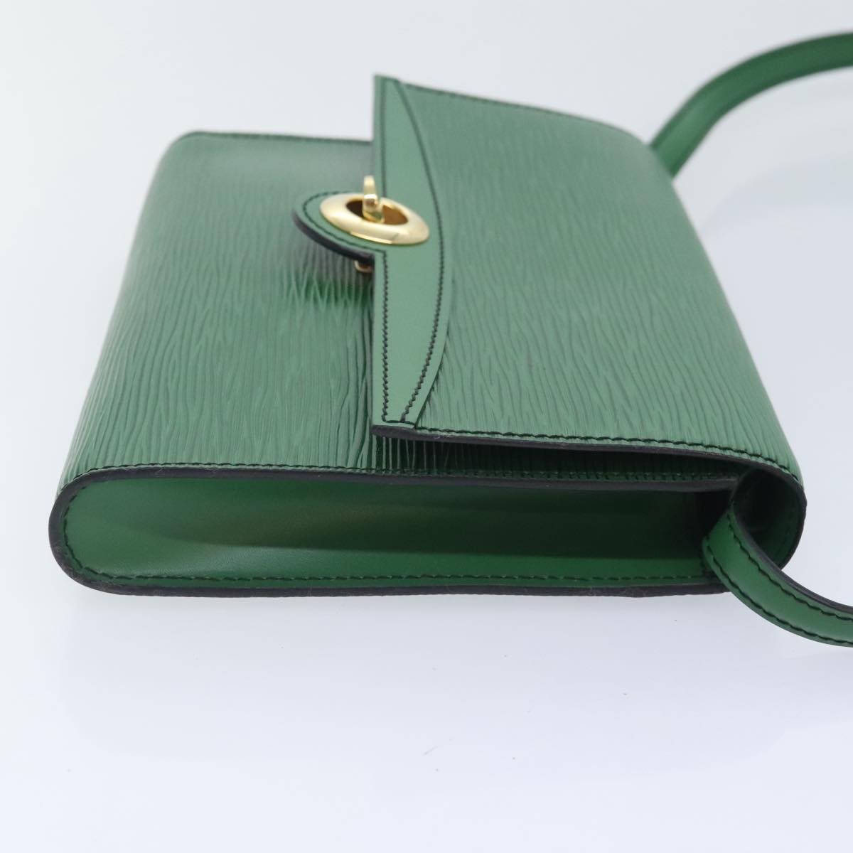 LOUIS VUITTON Epi Pochette Arche Shoulder Bag Green M52574 LV Auth yk15245