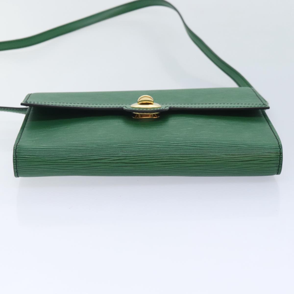 LOUIS VUITTON Epi Pochette Arche Shoulder Bag Green M52574 LV Auth yk15245