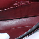 CHANEL Matelasse Turn Lock Chain Shoulder Bag Lamb Skin Black CC Auth yk15263A-19