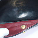 CHANEL Matelasse Turn Lock Chain Shoulder Bag Lamb Skin Black CC Auth yk15263A-22