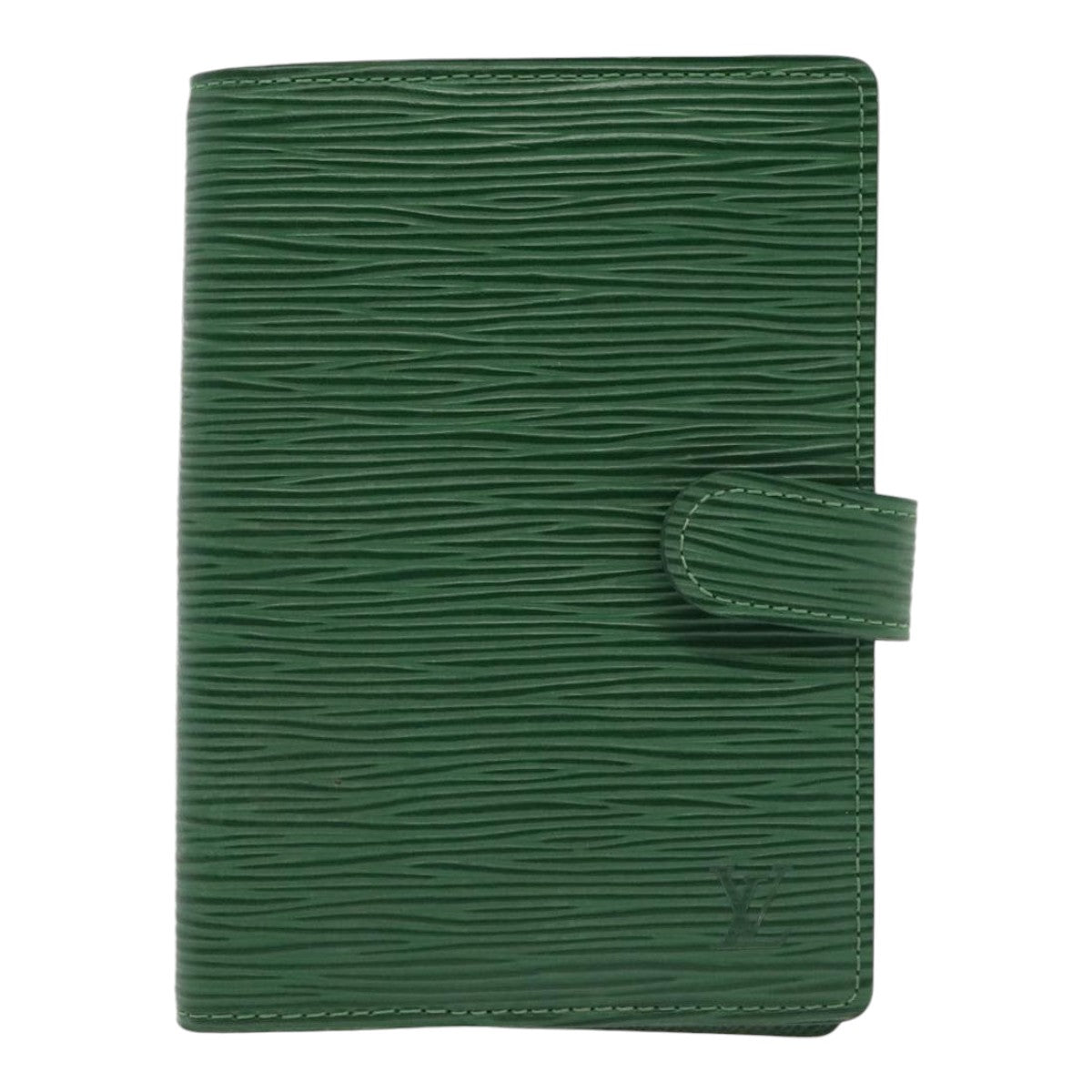 LOUIS VUITTON Epi Agenda PM Day Planner Cover Green R20054 LV Auth yk15301