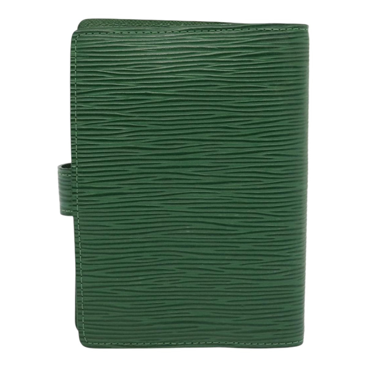 LOUIS VUITTON Epi Agenda PM Day Planner Cover Green R20054 LV Auth yk15301