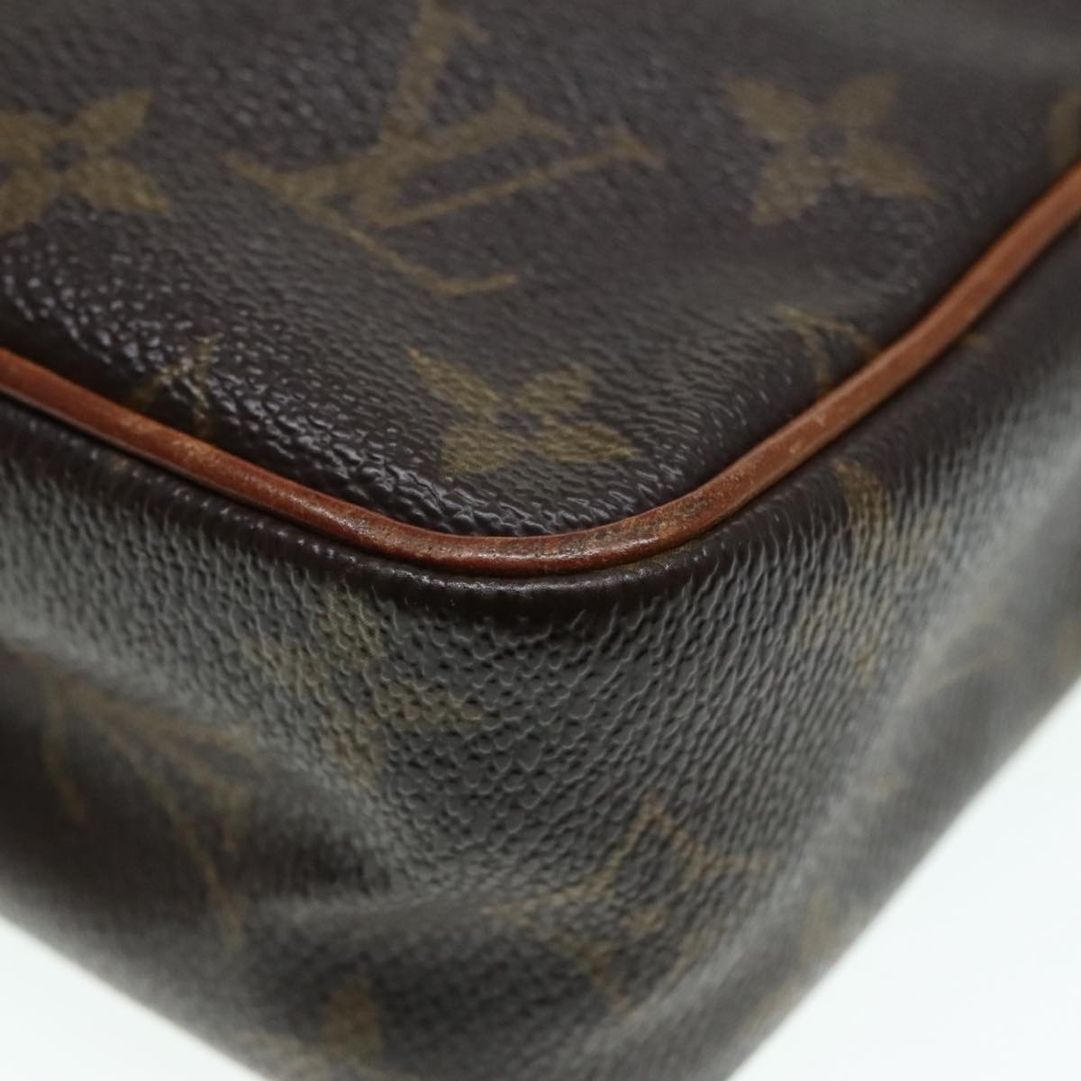 LOUIS VUITTON Monogram Compiegne 23 Clutch Bag M51847 LV Auth yk15326