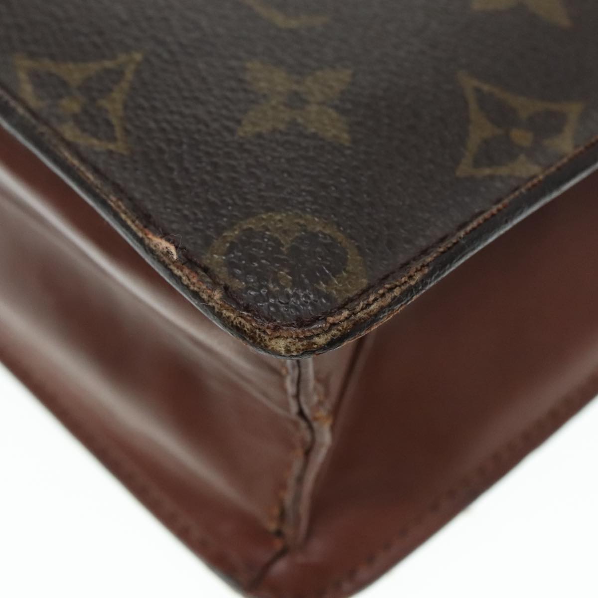 LOUIS VUITTON Monogram Pochette Homme Clutch Bag M51795 LV Auth yk15330