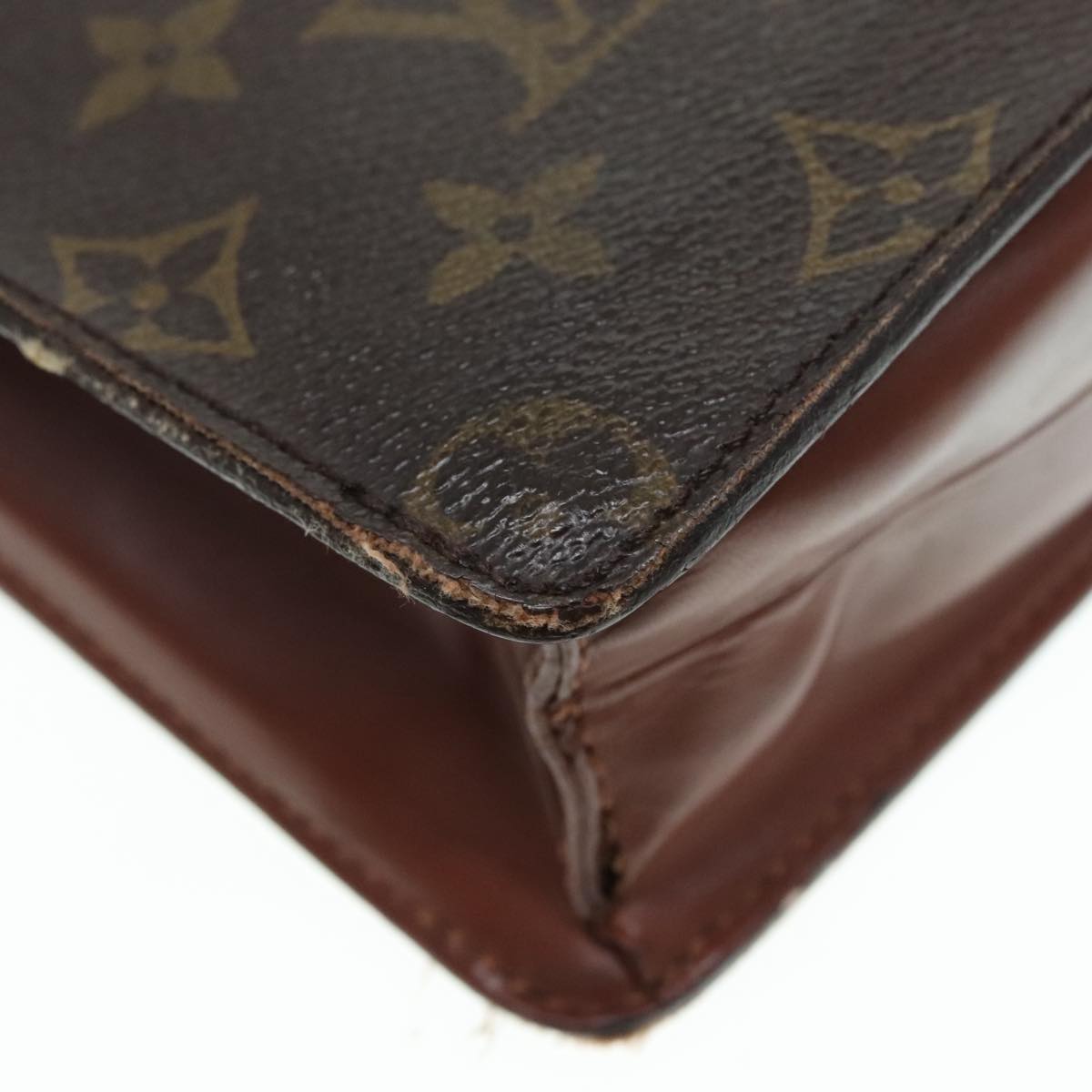 LOUIS VUITTON Monogram Pochette Homme Clutch Bag M51795 LV Auth yk15330