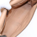 GUCCI GG Supreme Web Sherry Line Clutch Bag PVC Beige 156 01 031 Auth yk15347-9