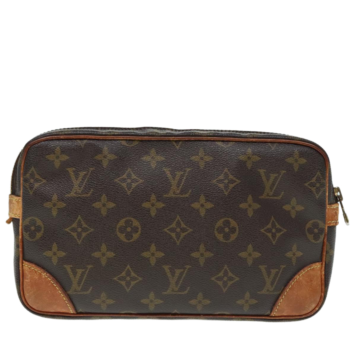 LOUIS VUITTON Monogram Marly Dragonne GM Clutch Bag M51825 LV Auth yk15349 - 0