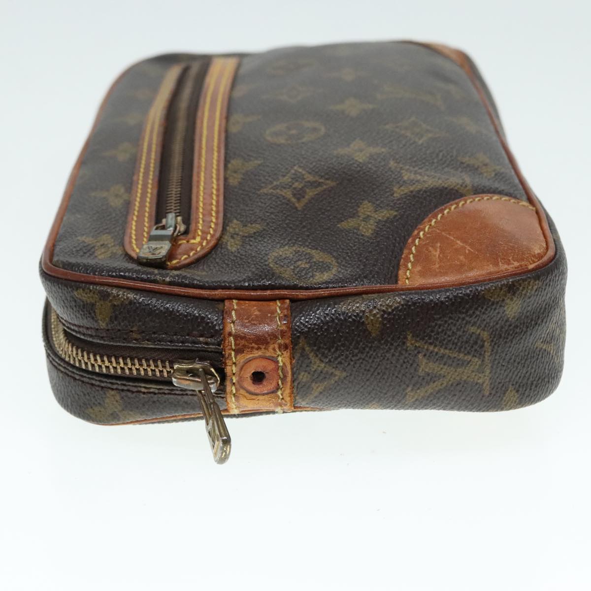 LOUIS VUITTON Monogram Marly Dragonne GM Clutch Bag M51825 LV Auth yk15349