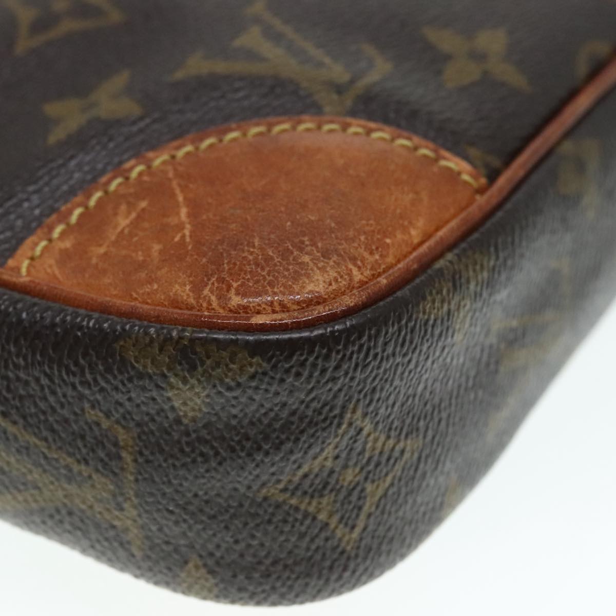 LOUIS VUITTON Monogram Marly Dragonne GM Clutch Bag M51825 LV Auth yk15349