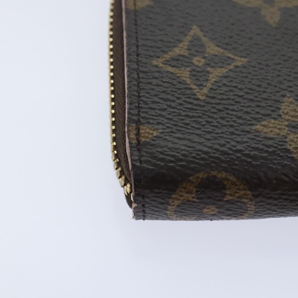 LOUIS VUITTON Monogram Portefeuille Clemence Long Wallet M68314 LV Auth yk15364