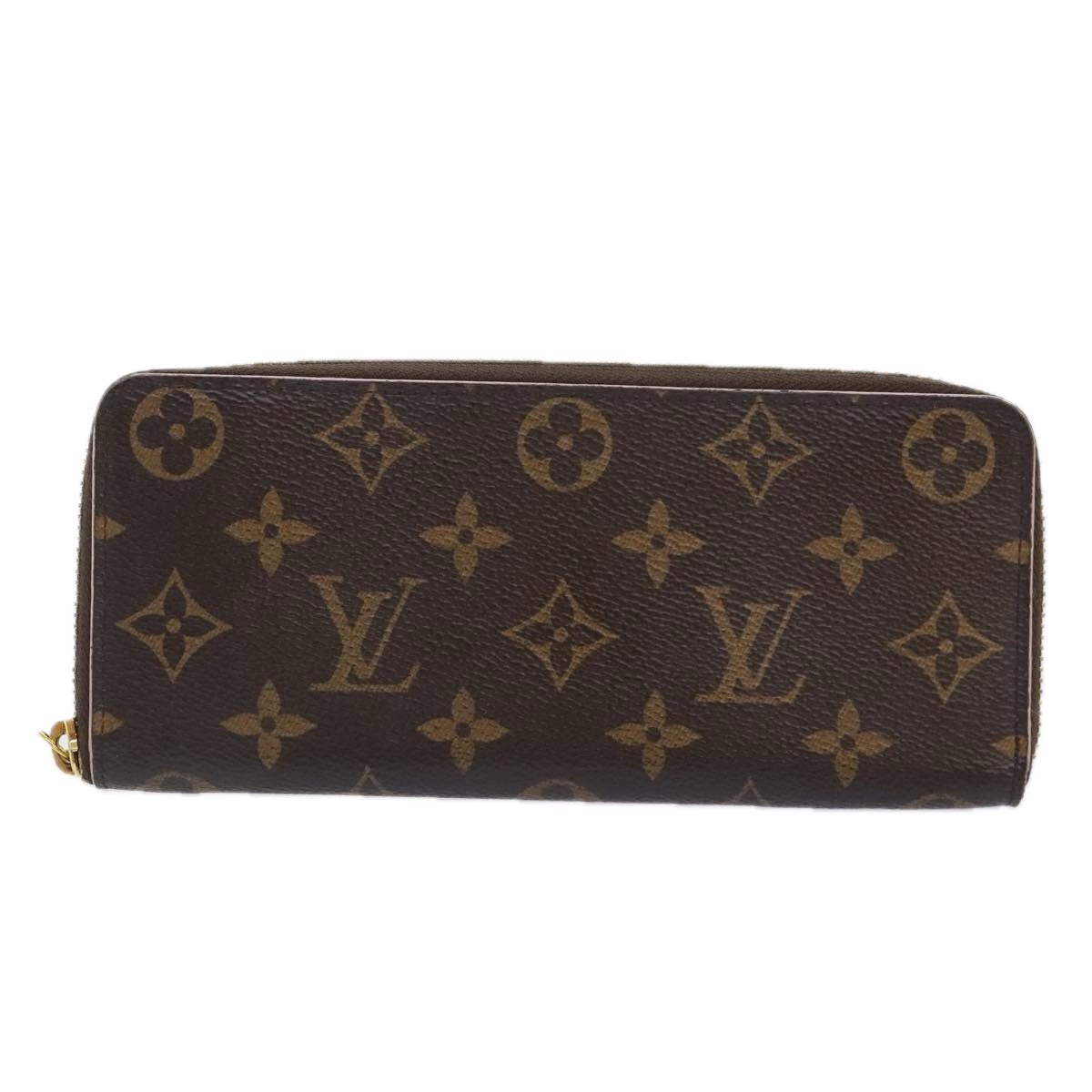 LOUIS VUITTON Monogram Portefeuille Clemence Long Wallet M68314 LV Auth yk15364