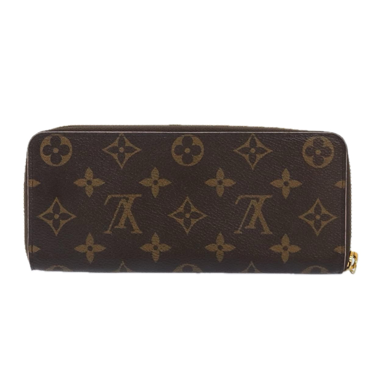 LOUIS VUITTON Monogram Portefeuille Clemence Long Wallet M68314 LV Auth yk15364 - 0